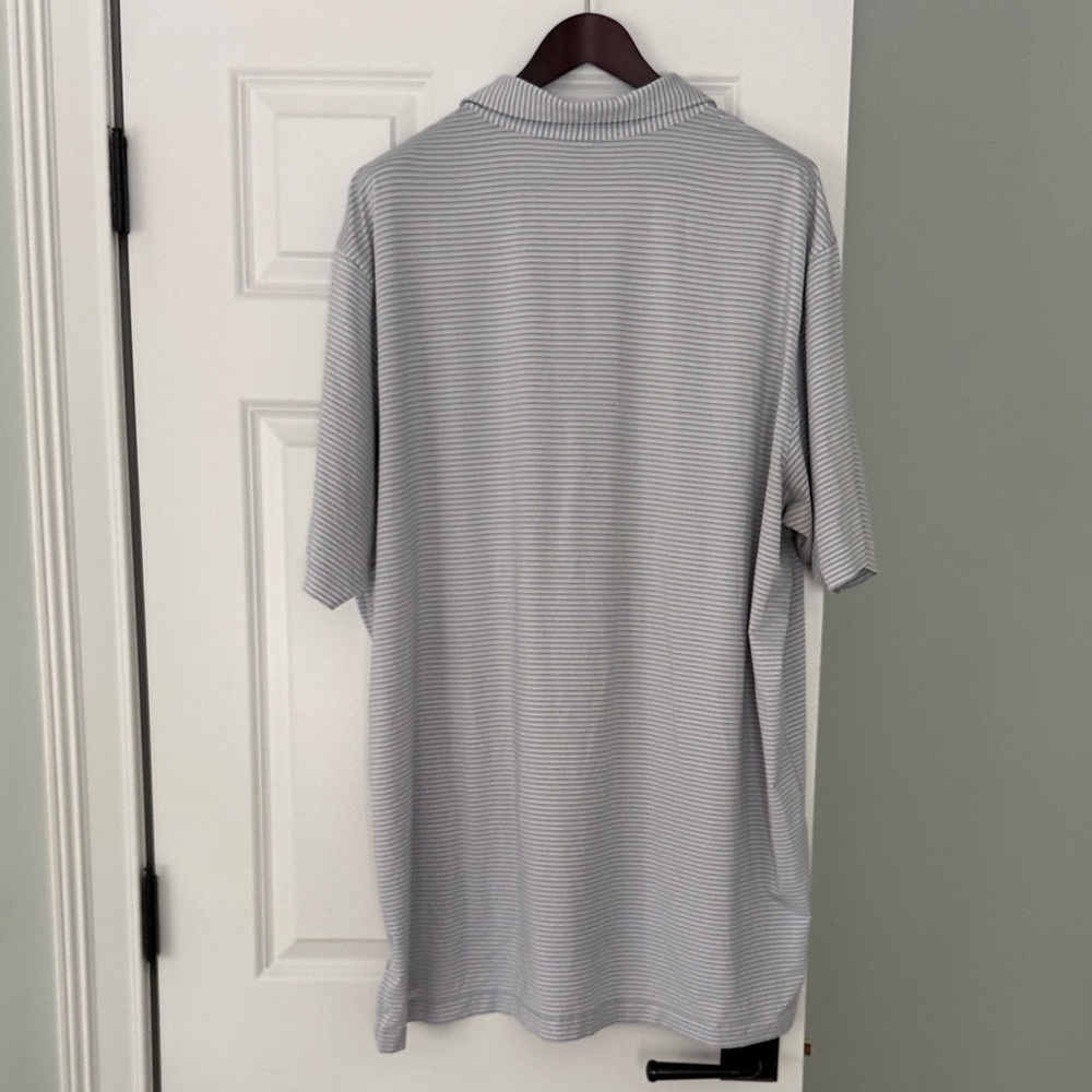 Peter Millar Striped Men’s Polo Shirt - Picture 3 of 3